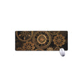 Vintage Steampunk Gears Print Extended Mouse Pad