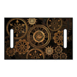 Vintage Steampunk Gears Print Golf Cart Seat Cover