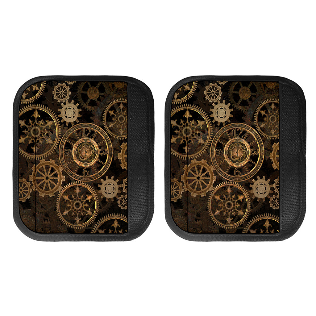 Vintage Steampunk Gears Print Handle Covers