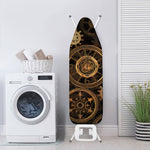 Vintage Steampunk Gears Print Ironing Board Cover