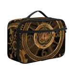 Vintage Steampunk Gears Print Portable Lunch Bag