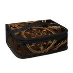Vintage Steampunk Gears Print Small Lunch Bag
