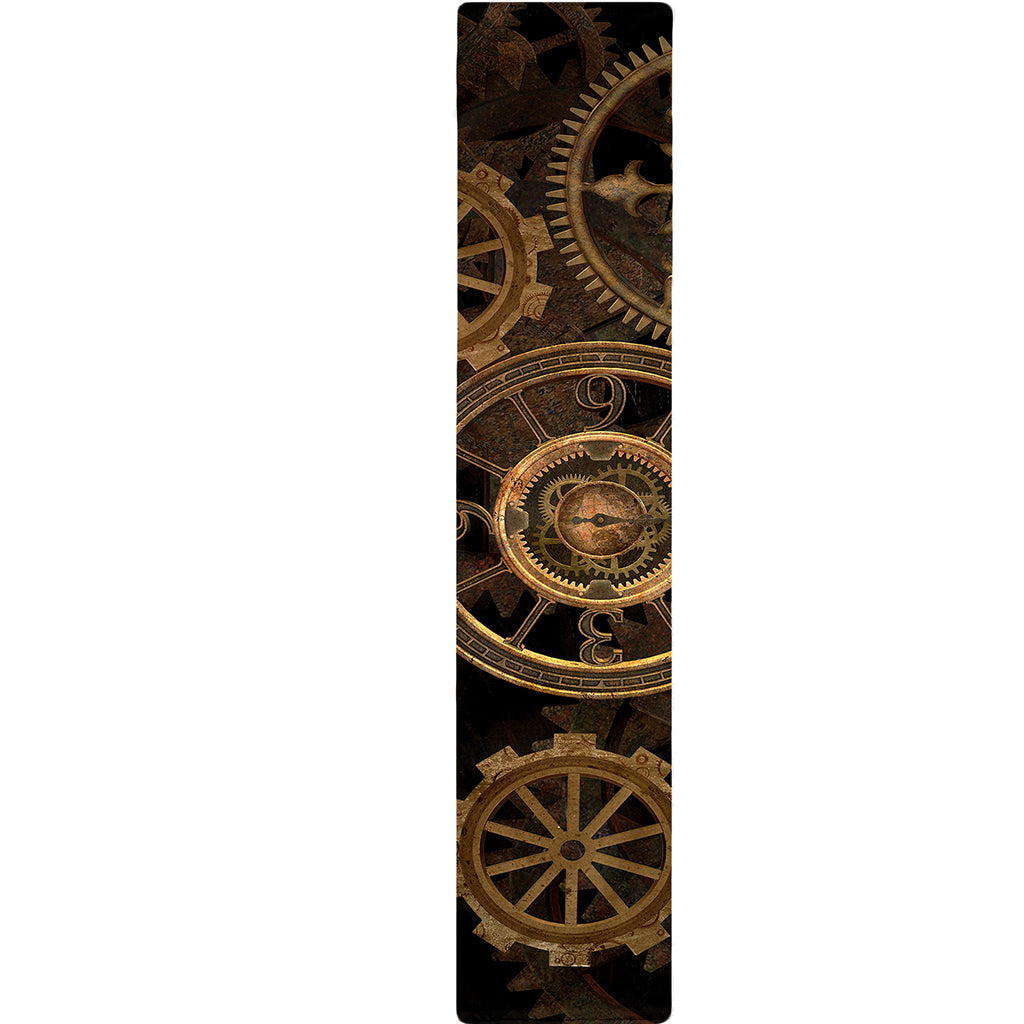 Vintage Steampunk Gears Print Table Runner