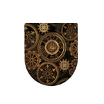 Vintage Steampunk Gears Print Toilet Lid Cover