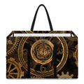 Vintage Steampunk Gears Print Utility Tote Bag