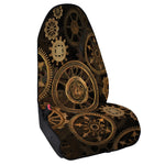 Vintage Steampunk Gears Print Waterproof Car Seat Cover