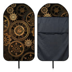 Vintage Steampunk Gears Print Waterproof Car Seat Cover