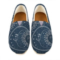 Vintage Sun And Moon Pattern Print Casual Shoes