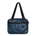 Vintage Sun And Moon Pattern Print Double Strap Bible Bag