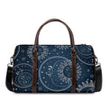 Vintage Sun And Moon Pattern Print Duffel Bag