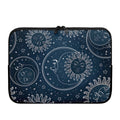 Vintage Sun And Moon Pattern Print Laptop Sleeve