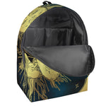 Vintage Sun And Moon Print Backpack
