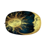 Vintage Sun And Moon Print Car Side Mirror Covers