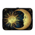Vintage Sun And Moon Print Laptop Sleeve