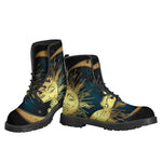 Vintage Sun And Moon Print Backpack