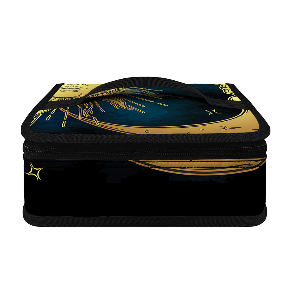 Vintage Sun And Moon Print Small Lunch Bag