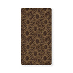 Vintage Sun Pattern Print Baby Crib Sheet