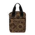 Vintage Sun Pattern Print Bible Tote Bag
