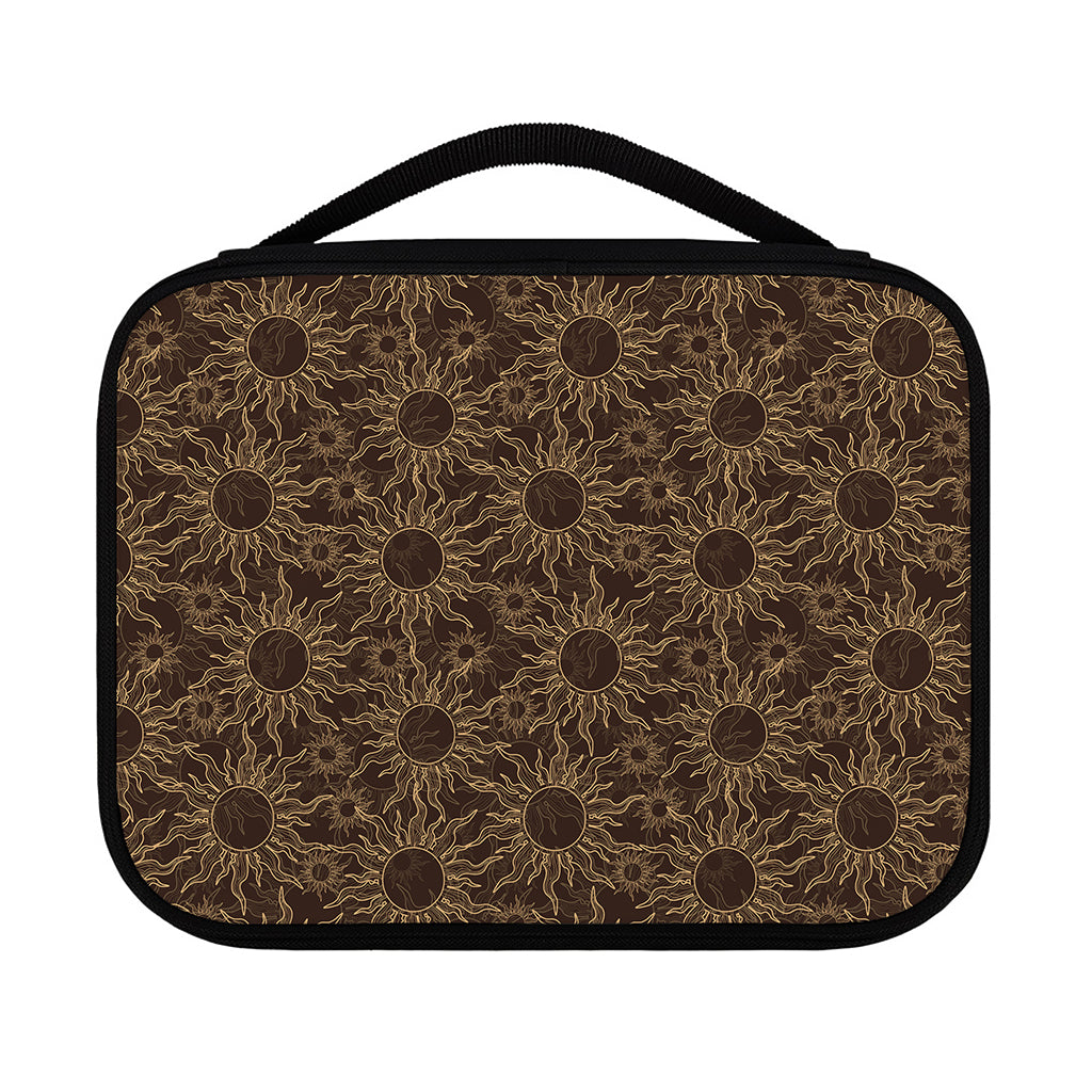 Vintage Sun Pattern Print Classic Bible Case