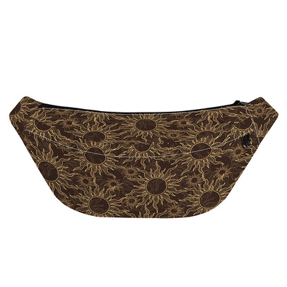 Vintage Sun Pattern Print Fanny Pack