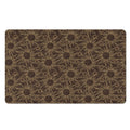 Vintage Sun Pattern Print Polyester Doormat