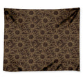 Vintage Sun Pattern Print Tapestry