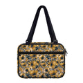 Vintage Sunflower Pattern Print Double Strap Bible Bag