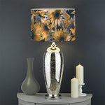 Vintage Sunflower Pattern Print Drum Lamp Shade