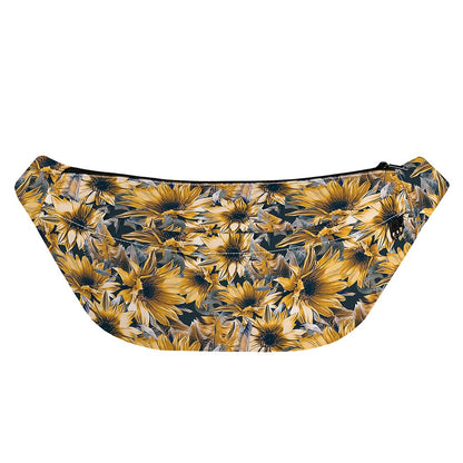 Vintage Sunflower Pattern Print Fanny Pack