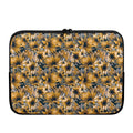 Vintage Sunflower Pattern Print Laptop Sleeve