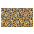Vintage Sunflower Pattern Print Polyester Doormat