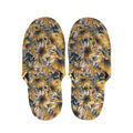 Vintage Sunflower Pattern Print Slippers