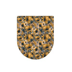 Vintage Sunflower Pattern Print Toilet Lid Cover