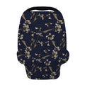Vintage Sweet Pea Pattern Print Baby Seat Cover