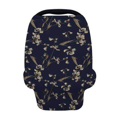 Vintage Sweet Pea Pattern Print Baby Seat Cover
