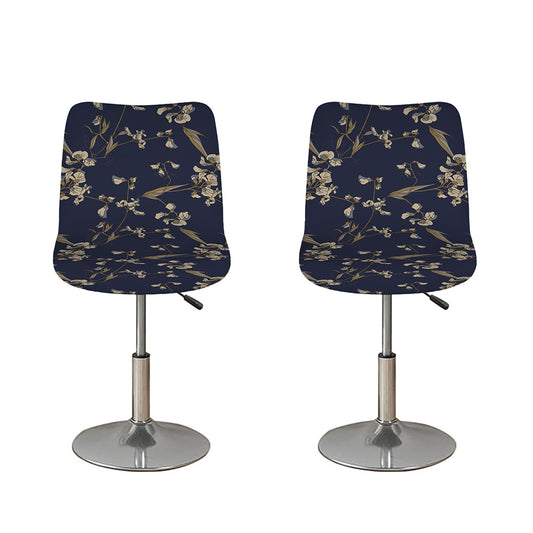 Vintage Sweet Pea Pattern Print Bar Stool Covers