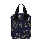 Vintage Sweet Pea Pattern Print Bible Tote Bag