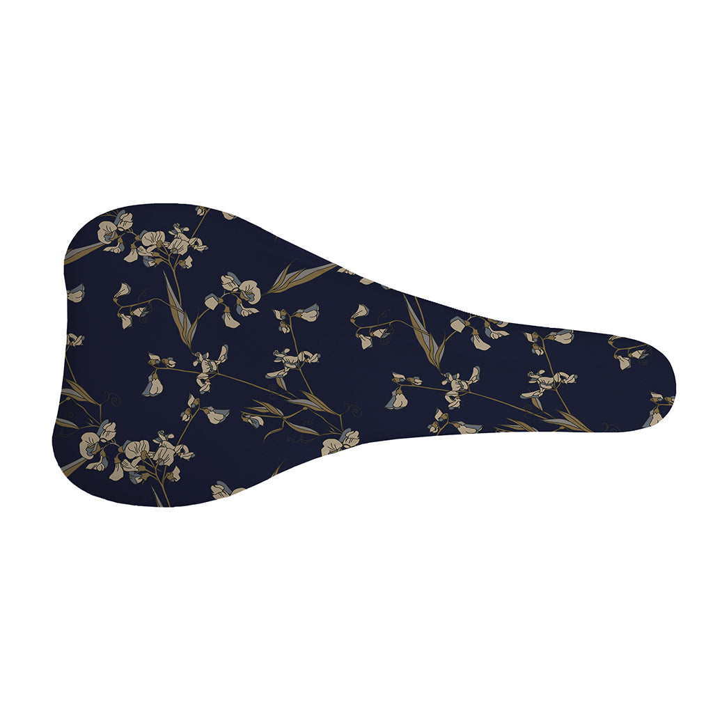 Vintage Sweet Pea Pattern Print Bicycle Seat Cover