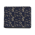Vintage Sweet Pea Pattern Print Bifold Wallet