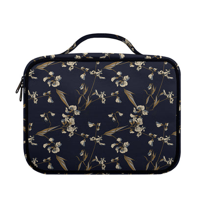 Vintage Sweet Pea Pattern Print Briefcase Bible Bag