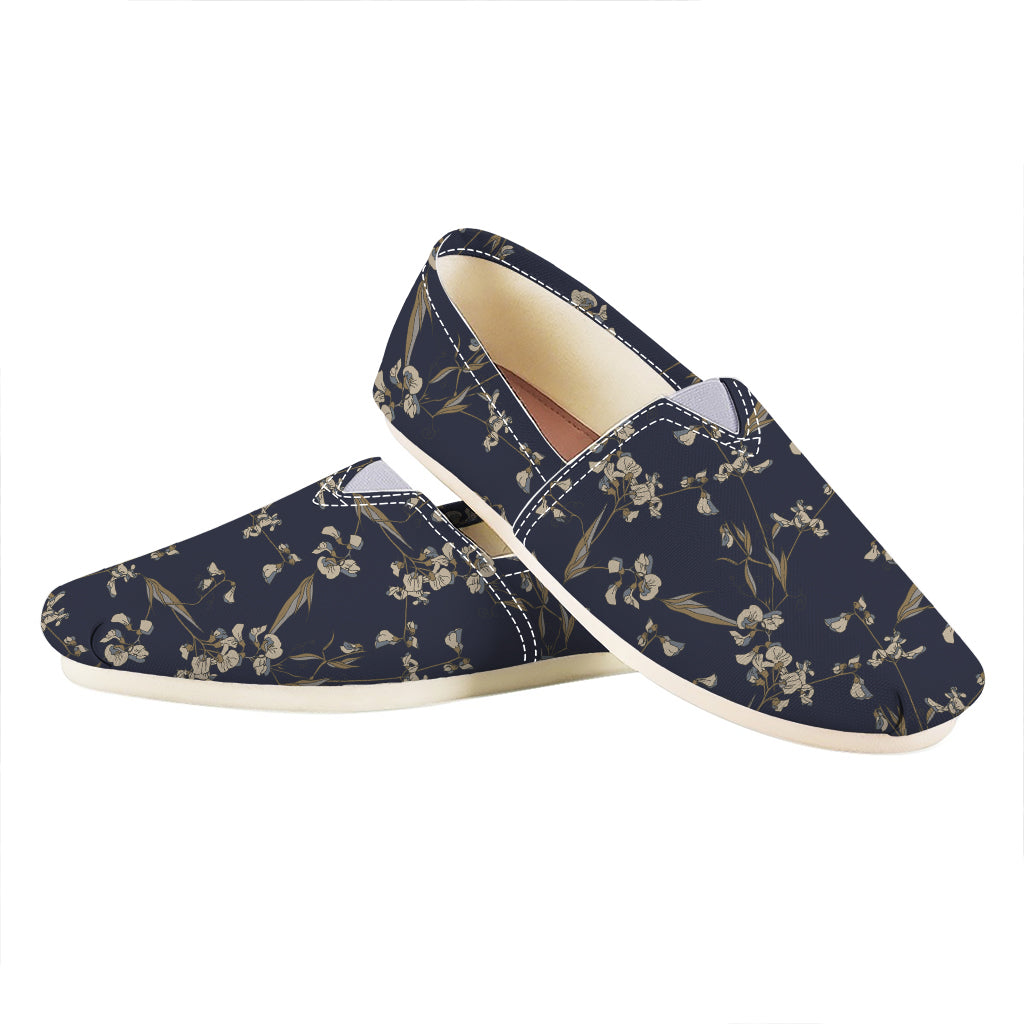 Vintage Sweet Pea Pattern Print Casual Shoes