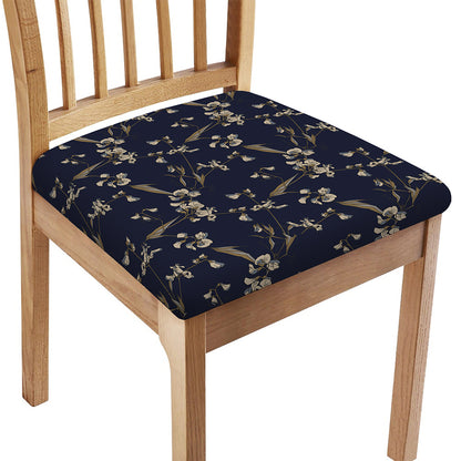 Vintage Sweet Pea Pattern Print Chair Cushion Cover