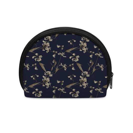 Vintage Sweet Pea Pattern Print Coin Purse