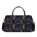 Vintage Sweet Pea Pattern Print Duffel Bag