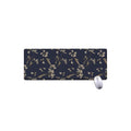 Vintage Sweet Pea Pattern Print Extended Mouse Pad