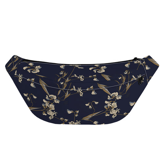 Vintage Sweet Pea Pattern Print Fanny Pack