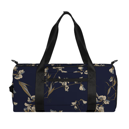 Vintage Sweet Pea Pattern Print Gym Bag