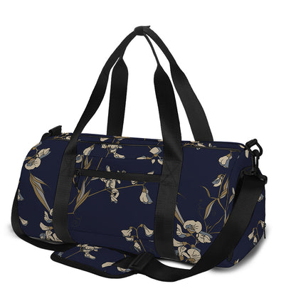 Vintage Sweet Pea Pattern Print Gym Bag
