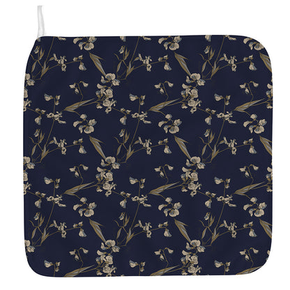 Vintage Sweet Pea Pattern Print Hand Towel