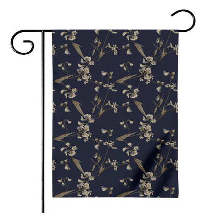 Vintage Sweet Pea Pattern Print House Flag